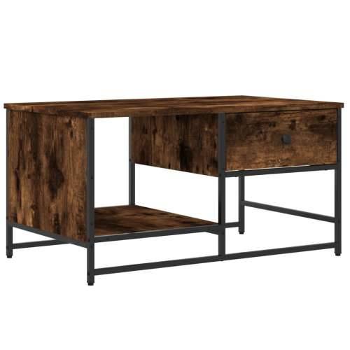 Stolić za kavu boja hrasta 85,5x51x45 cm konstruirano drvo - Dimljeni hrast 1 Cijena