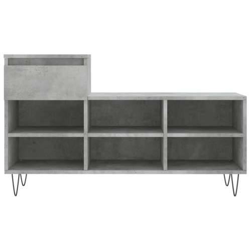 Ormarić za cipele boja betona 102x36x60 cm konstruirano drvo - Beton siva 1 Cijena