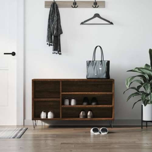 Ormarić za cipele boja hrasta 102x36x60 cm konstruirano drvo Smeđi hrast 1 Cijena