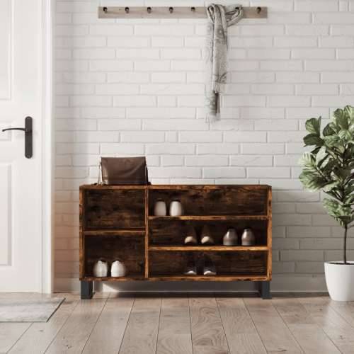 Ormarić za cipele boja hrasta 102x36x60 cm konstruirano drvo Dimljeni hrast 1 Cijena