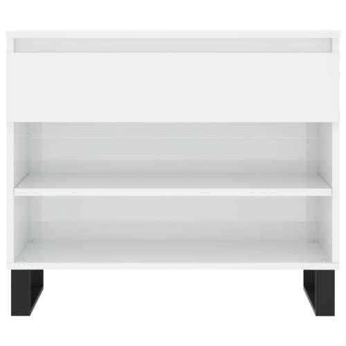Ormarić za cipele sjajni bijeli 70x36x60 cm konstruirano drvo - Visoko sjajno bijela 1 Cijena