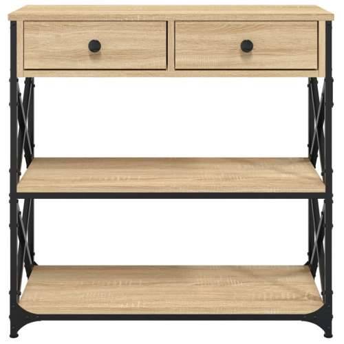 Konzolni stol boja hrasta sonome 75x28x75 cm konstruirano drvo - sonoma hrast 1 75 cm Cijena