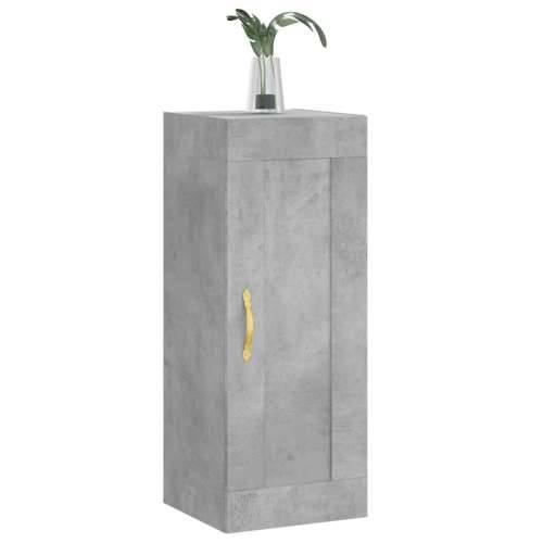Zidni ormarić boja betona 34,5x34x90 cm od konstruiranog drva - Beton siva 1 Cijena