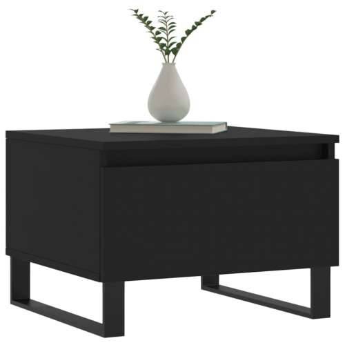 Stolići za kavu 2 kom crni 50 x 46 x 35 cm konstruirano drvo - Crna 2 Cijena