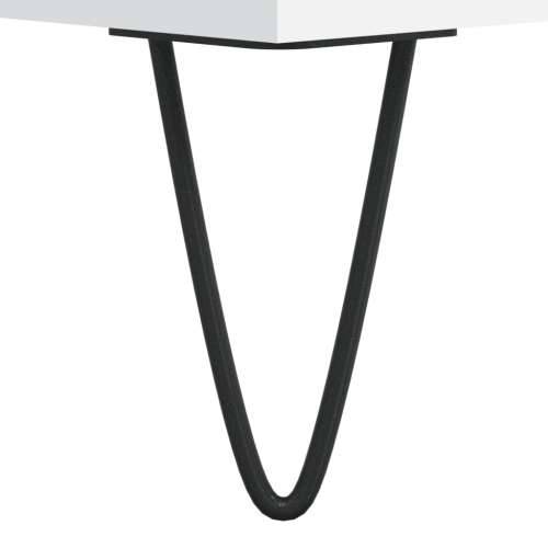 Stolić za kavu bijeli 90 x 49 x 45 cm od konstruiranog drva - Bijela 1 Cijena