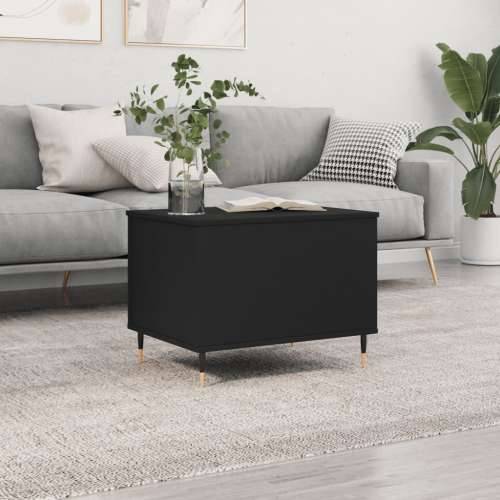 Stolić za kavu crni 60 x 44,5 x 45 cm od konstruiranog drva - Crna 1 Cijena