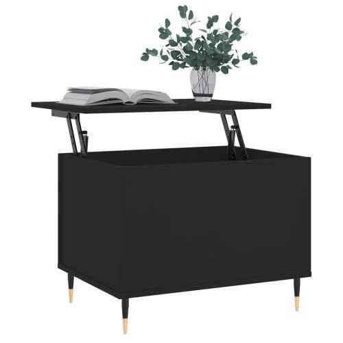 Stolić za kavu crni 60 x 44,5 x 45 cm od konstruiranog drva - Crna 1 Cijena