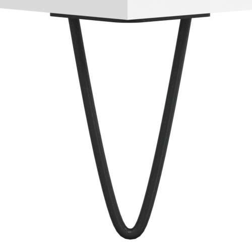 Visoka komoda bijela 69,5x34x180 cm konstruirano drvo - Bijela 1 1 vrata 3 ladice Cijena
