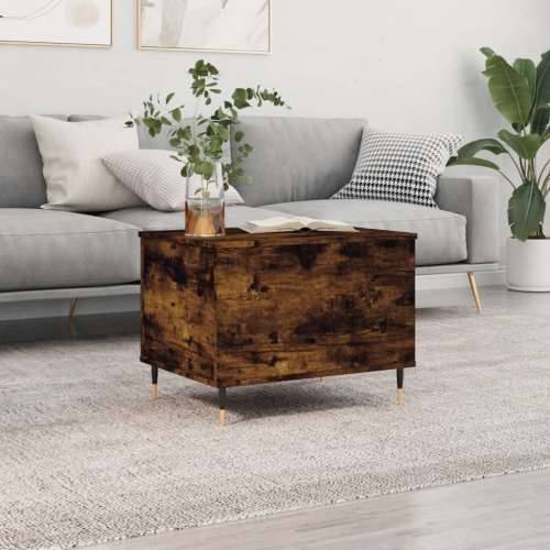 Stolić za kavu boja hrasta 60x44,5x45 cm konstruirano drvo Dimljeni hrast 1 Cijena