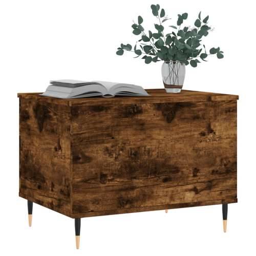 Stolić za kavu boja hrasta 60x44,5x45 cm konstruirano drvo Dimljeni hrast 1 Cijena