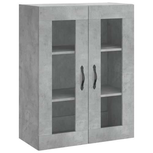 Visoka komoda siva betona 69,5x34x180 cm od konstruiranog drva - Beton siva 1 1 vrata 3 ladice Cijena