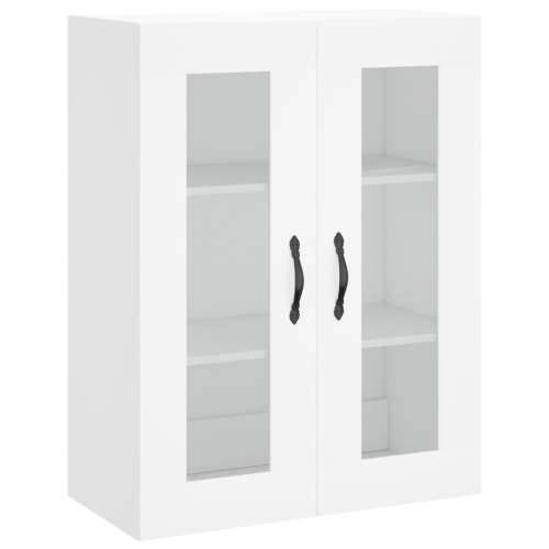 Visoka komoda bijela 69,5x34x180 cm konstruirano drvo - Bijela 1 1 vrata 3 ladice Cijena
