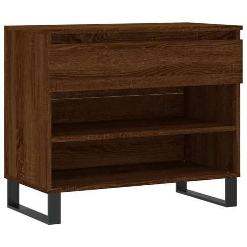 Ormarić za cipele boja hrasta 70 x 36 x 60 cm konstruirano drvo - Smeđi hrast 1 Cijena