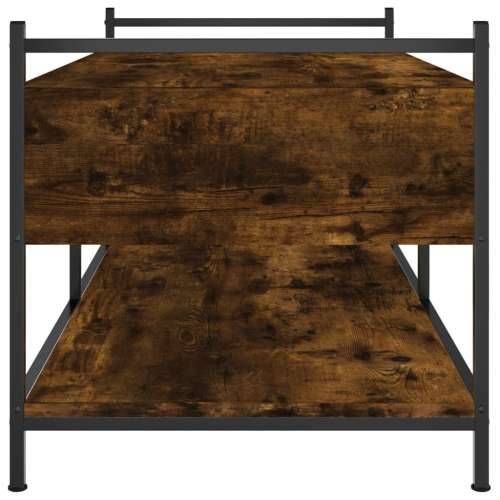 Stolić za kavu boja hrasta 99 x 50 x 50 cm konstruirano drvo - Dimljeni hrast 1 99 cm Cijena