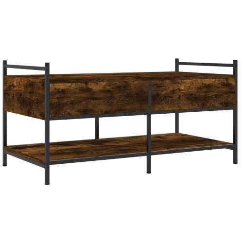 Stolić za kavu boja hrasta 99 x 50 x 50 cm konstruirano drvo - Dimljeni hrast 1 99 cm Cijena