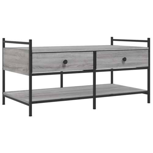Stolić za kavu boja hrasta 99x50x50 cm konstruirano drvo - Sivi hrast sonoma 1 99 cm Cijena