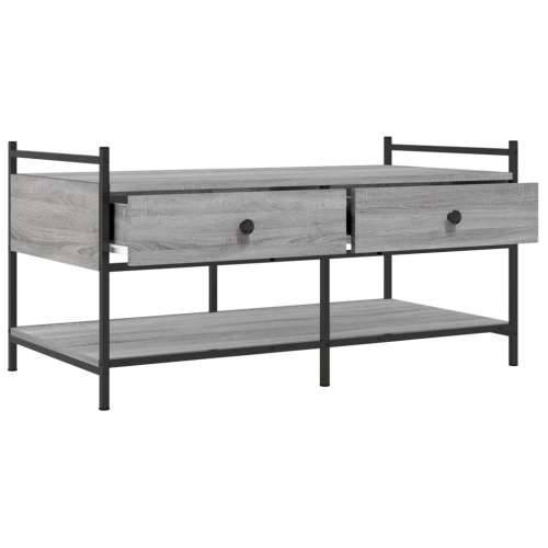 Stolić za kavu boja hrasta 99x50x50 cm konstruirano drvo - Sivi hrast sonoma 1 99 cm Cijena