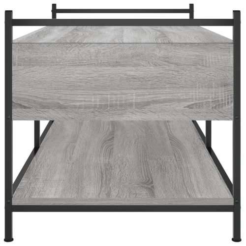 Stolić za kavu boja hrasta 99x50x50 cm konstruirano drvo - Sivi hrast sonoma 1 99 cm Cijena