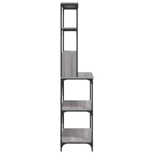 Pekarski stalak sa 6 razina sivog sonome 90x40x180 cm drveni - Sivi hrast sonoma 1 Cijena