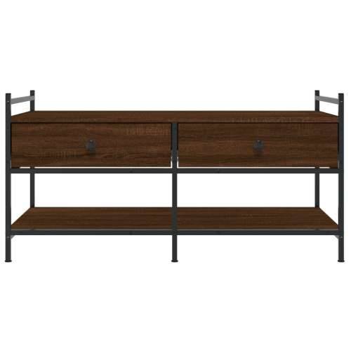 Stolić za kavu Smeđa hrasta 99x50x50 cm konstruirano drvo - Smeđi hrast 1 99 cm Cijena