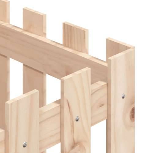 Vrtna sadilica s izgledom ograde 40x40x40 cm masivna borovina Prirodna boja bora 40 x 40 x 40 cm 1 Cijena