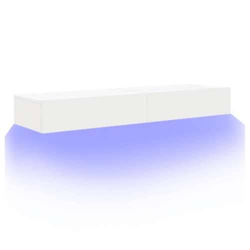 TV ormarić s LED svjetlima 2 kom bijeli 60 x 35 x 15,5 cm - Bijela 2 60 cm Cijena