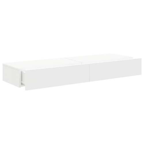 TV ormarić s LED svjetlima 2 kom bijeli 60 x 35 x 15,5 cm - Bijela 2 60 cm Cijena