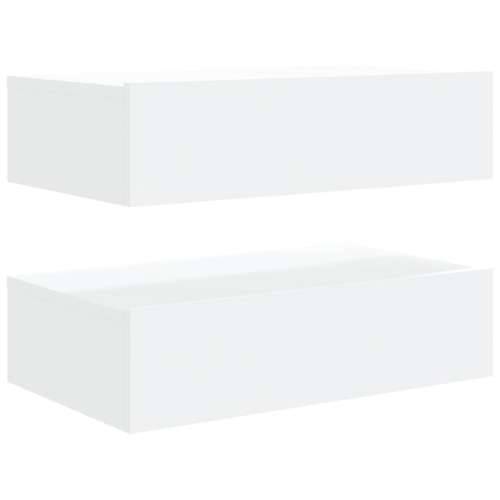 TV ormarić s LED svjetlima 2 kom bijeli 60 x 35 x 15,5 cm - Bijela 2 60 cm Cijena