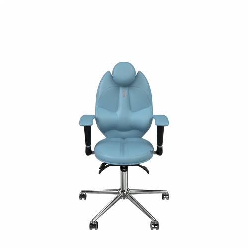 Ergonomska stolica TRIO - za djecu i tinejđere, eko-koža, plava Cijena