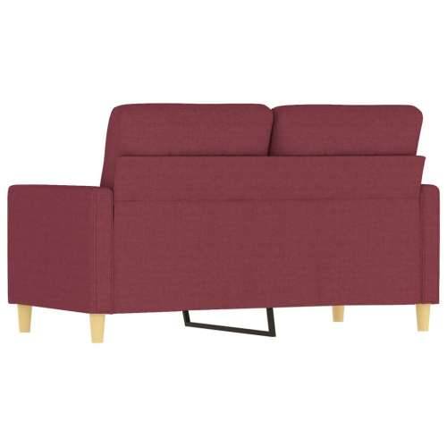Dvosjed od tkanine crvena boja vina 120 cm - boja crnog vina 120 cm Cijena