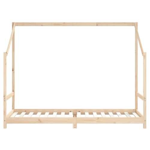 Okvir za dječji krevet 2x(90x200) cm od masivne borovine - Prirodna 2 x (90 x 200) cm Cijena