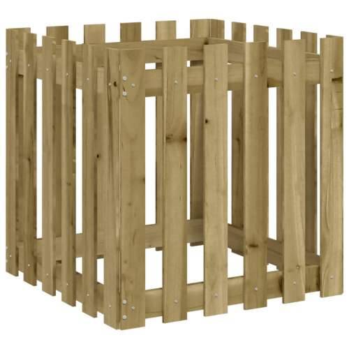 Vrtna sadilica s izgledom 60x60x60 cm impregnirana borovina Prirodno impregnirano 60 x 60 x 60 cm 1 Cijena