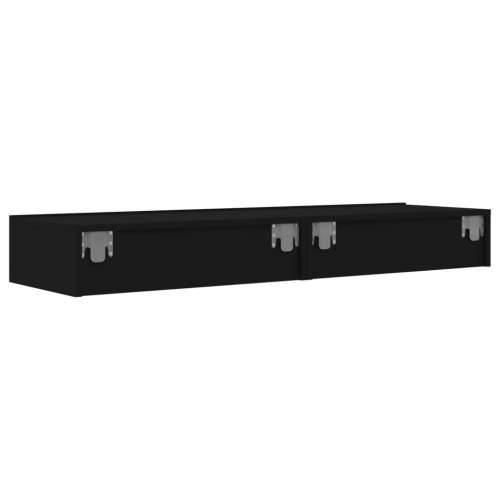 TV ormarići s LED svjetlima 2 kom crni 60 x 35 x 15,5 cm - Crna 2 60 cm Cijena