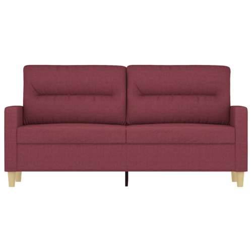 Dvosjed od tkanine crvena boja vina 140 cm - boja crnog vina 140 cm Cijena