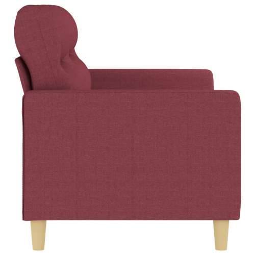 Dvosjed od tkanine crvena boja vina 140 cm - boja crnog vina 140 cm Cijena