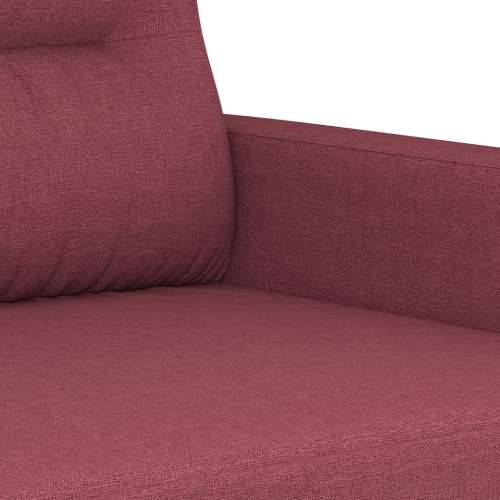 Dvosjed od tkanine crvena boja vina 140 cm - boja crnog vina 140 cm Cijena