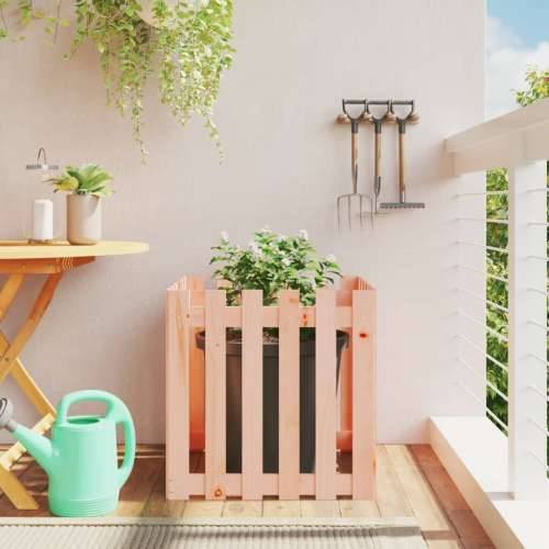 Vrtna sadilica s izgledom ograde 60x60x60 cm masivna duglazije - Prirodni douglas 60 x 60 x 60 cm 1 Cijena