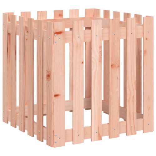 Vrtna sadilica s izgledom ograde 60x60x60 cm masivna duglazije - Prirodni douglas 60 x 60 x 60 cm 1 Cijena