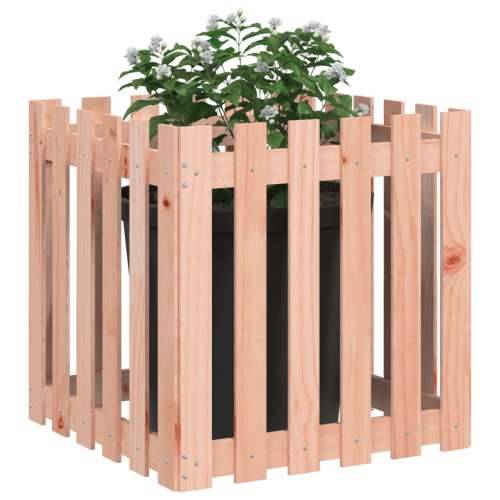 Vrtna sadilica s izgledom ograde 60x60x60 cm masivna duglazije - Prirodni douglas 60 x 60 x 60 cm 1 Cijena