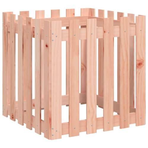 Vrtna sadilica s izgledom ograde 60x60x60 cm masivna duglazije - Prirodni douglas 60 x 60 x 60 cm 1 Cijena