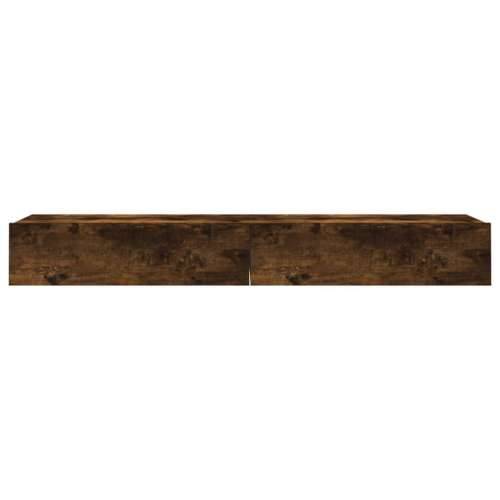 TV ormarići LED 2 kom boja dimljenog hrasta 60 x 35 x 15,5 cm - Dimljeni hrast 2 60 cm Cijena