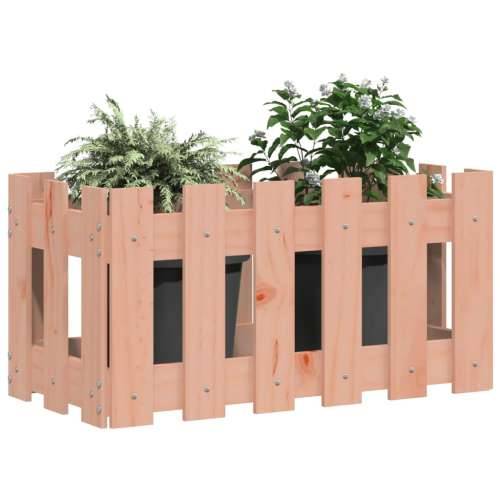 Vrtna sadilica s izgledom ograde 60x30x30 cm masivna duglazije - Prirodni douglas 60 x 30 x 30 cm 1 Cijena