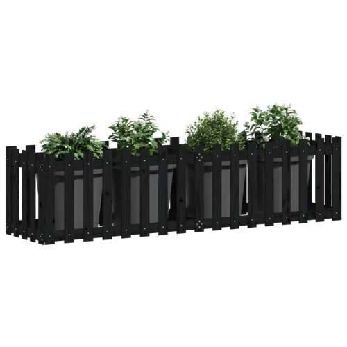 Stupići za parking crna 200x50x50 cm masivna borovina Crna boja bora 200 x 50 x 50 cm 1 Cijena