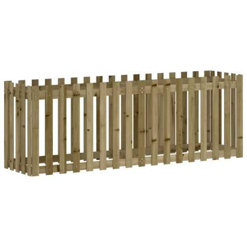 Povišena gredica - Vrtna gredica 200x50x70 cm impregnirana borovina - Prirodno impregnirano 200 x 50 x 70 cm 1 Cijena