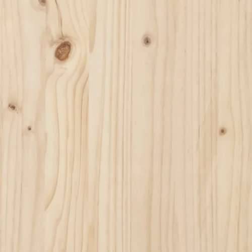 Polica s 5 razina u A-obliku 110x40x180,5 cm masivna borovina - Prirodna 1 Cijena
