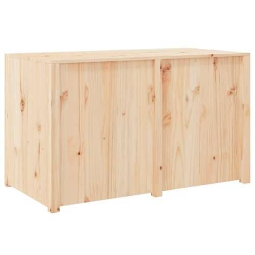 Vanjski kuhinjski ormarić 106 x 55 x 64 cm od masivne borovine - Prirodna boja bora 106 x 55 x 64 cm 1 2 police Cijena