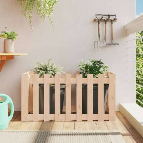 Povišena gredica - Vrtna gredica 100x30x30 cm od masivne borovine - Prirodna boja bora 100 x 50 x 50 cm 1 Cijena