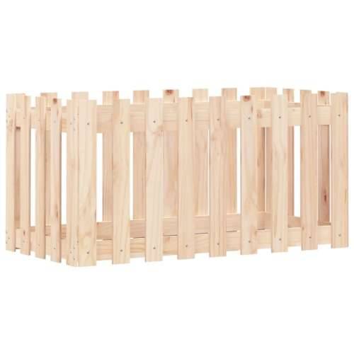 Povišena gredica - Vrtna gredica 100x30x30 cm od masivne borovine - Prirodna boja bora 100 x 50 x 50 cm 1 Cijena