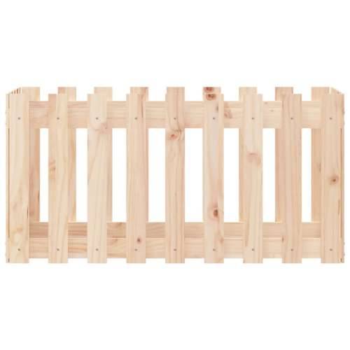 Povišena gredica - Vrtna gredica 100x30x30 cm od masivne borovine - Prirodna boja bora 100 x 50 x 50 cm 1 Cijena