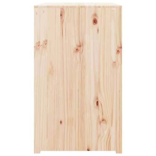 Vanjski kuhinjski ormarić 106x55x92 cm od masivne borovine - Prirodna boja bora 106 x 55 x 92 cm 1 4 police Cijena